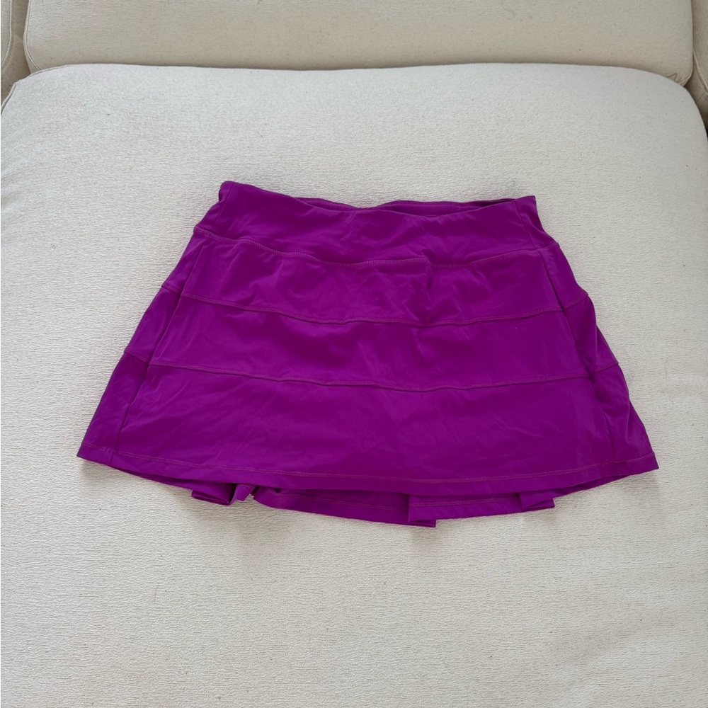Women’s Pink Purple Athletic Skort Size 8 – Tennis Golf Workout Skirt w/ Shorts